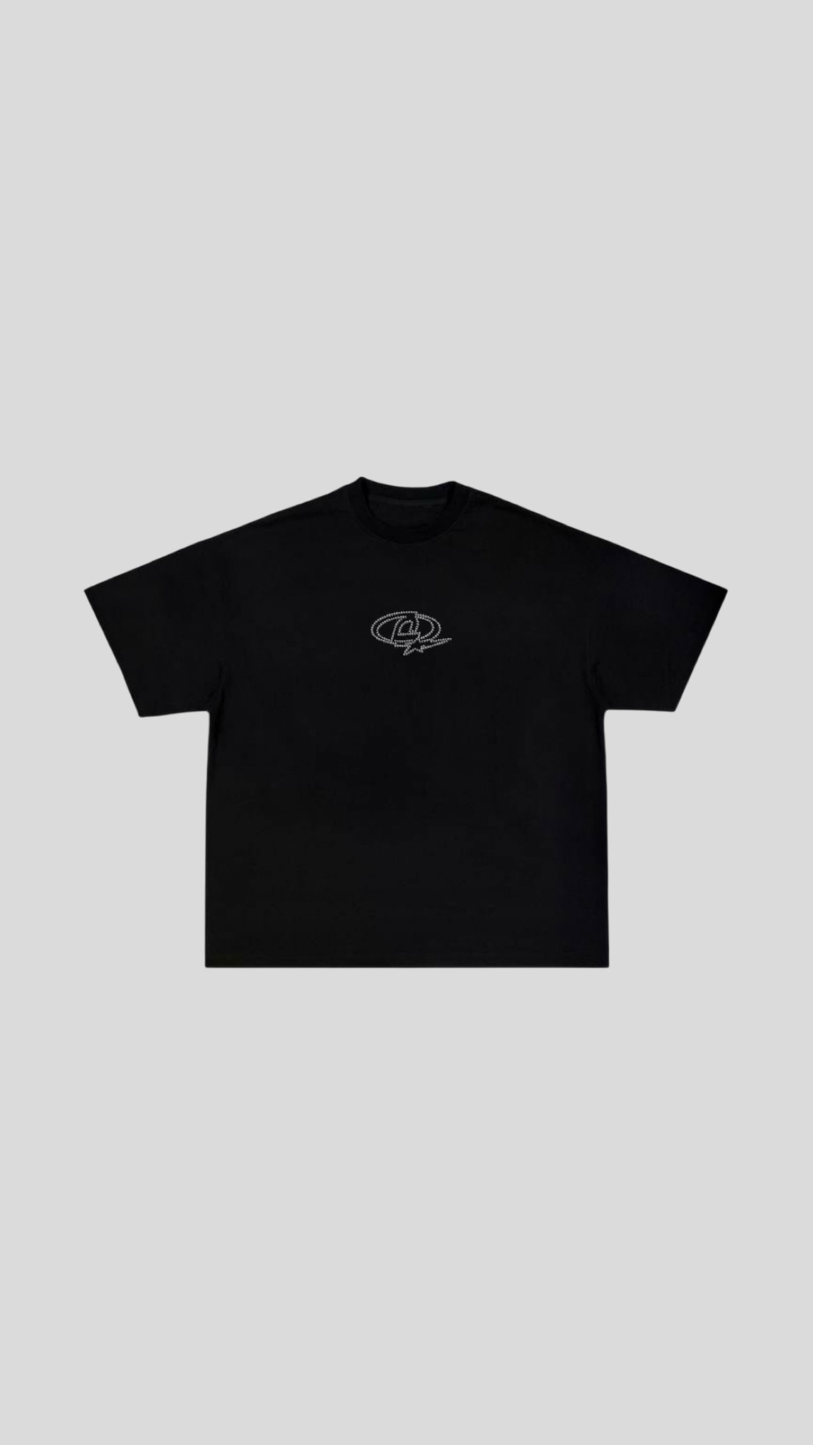 T-SHIRT BLACK (Rampante star drop)