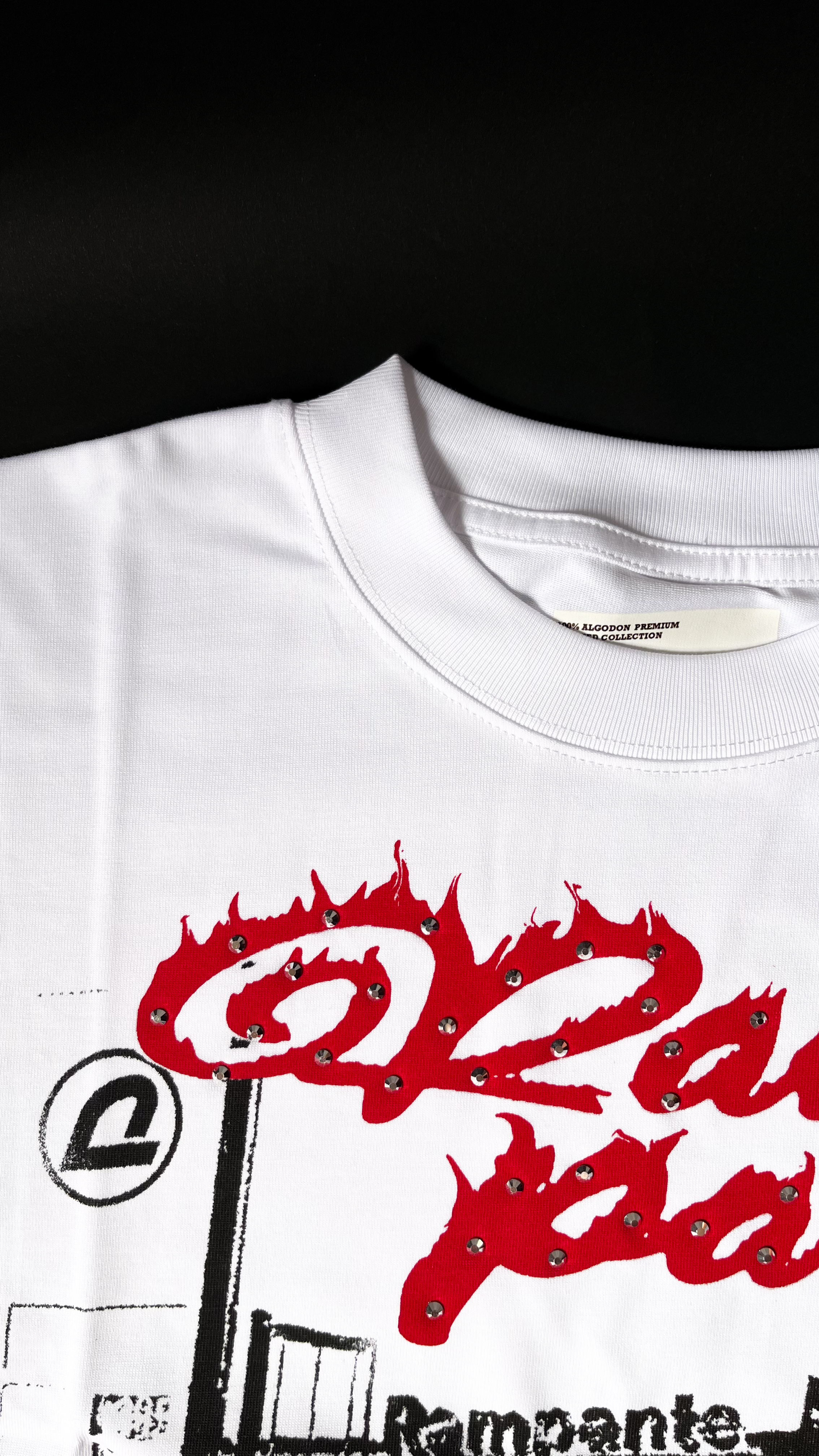 T-SHIRT WHITE (FIRE MODE DROP) Vista Alterna