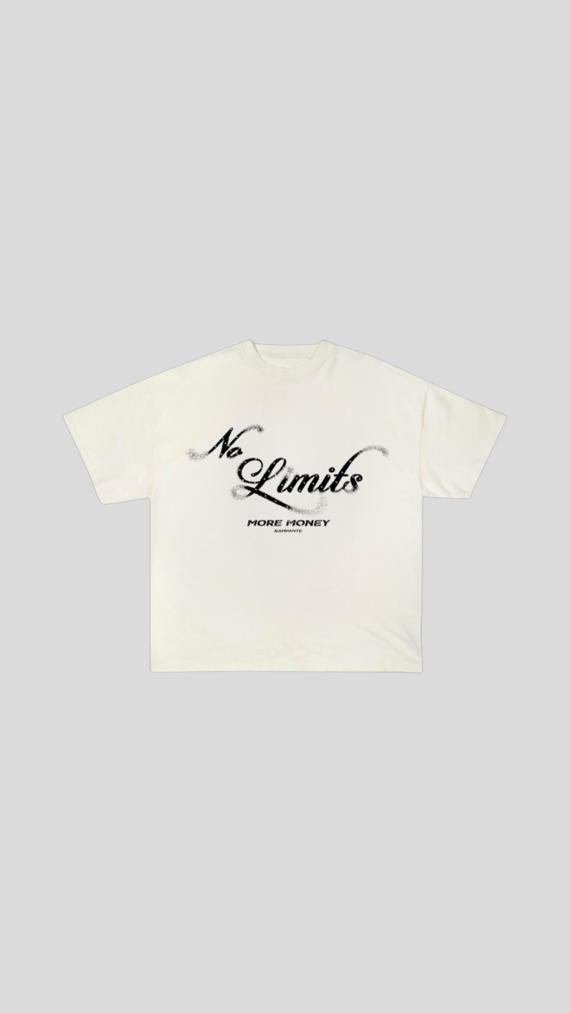T-SHIRT OFF WHITE (MORE MONEY DROP)