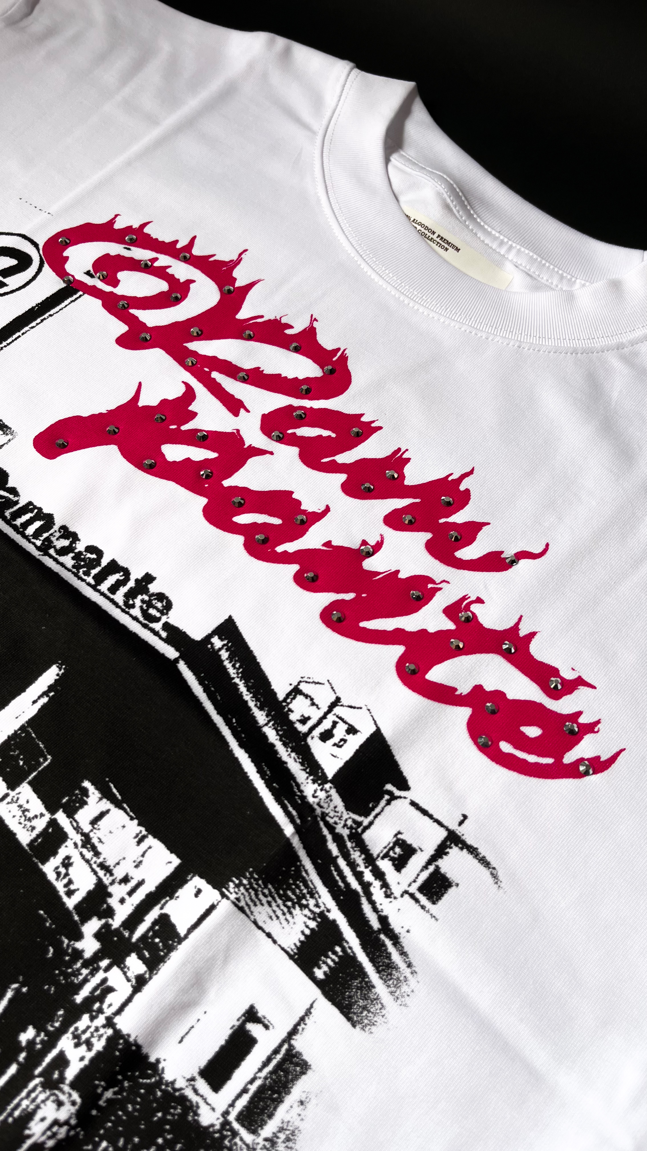 T-SHIRT WHITE (FIRE MODE DROP) - Vista 3