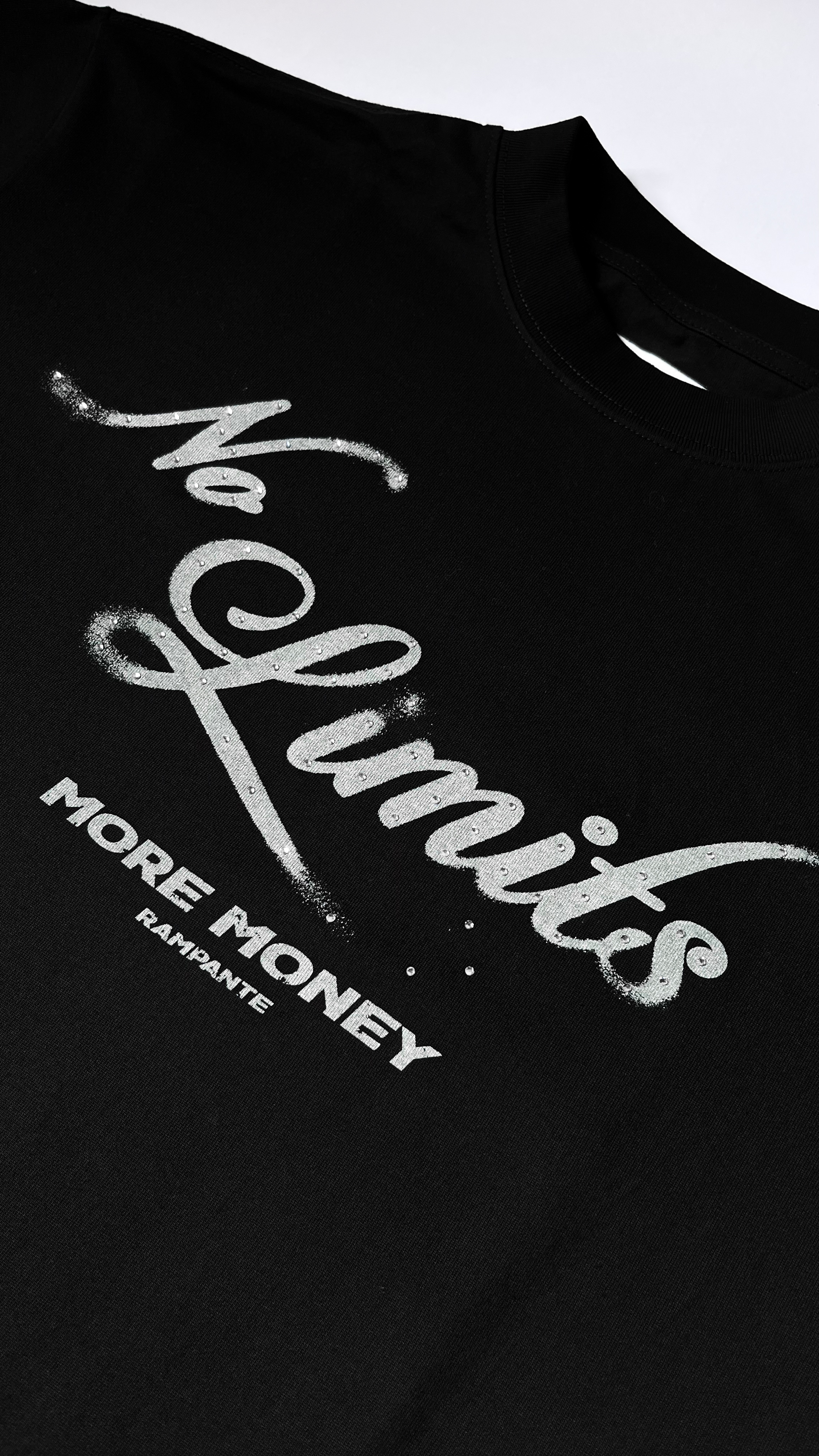 T-SHIRT BLACK (MORE MONEY DROP) Vista Alterna