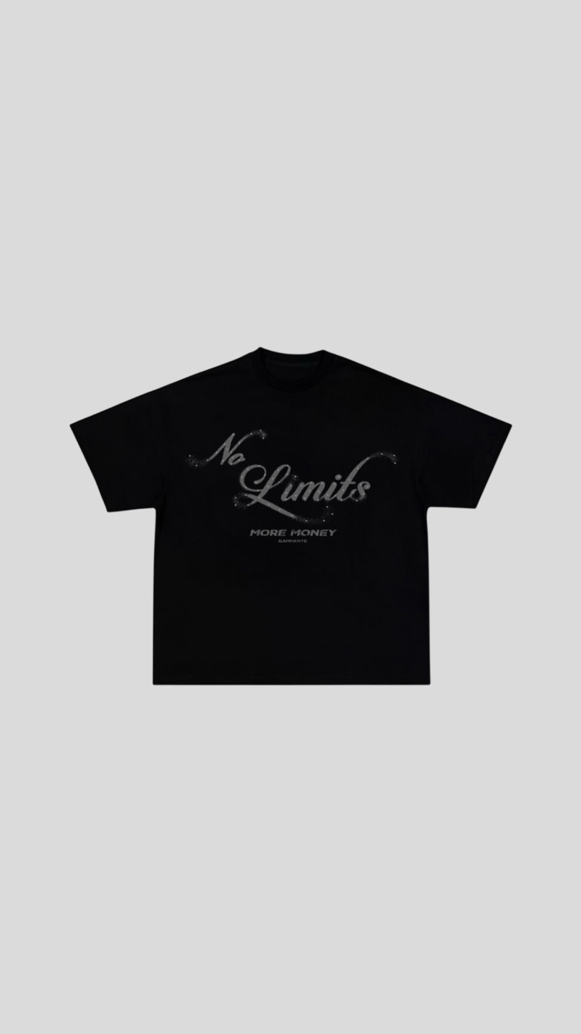 T-SHIRT BLACK (MORE MONEY DROP)