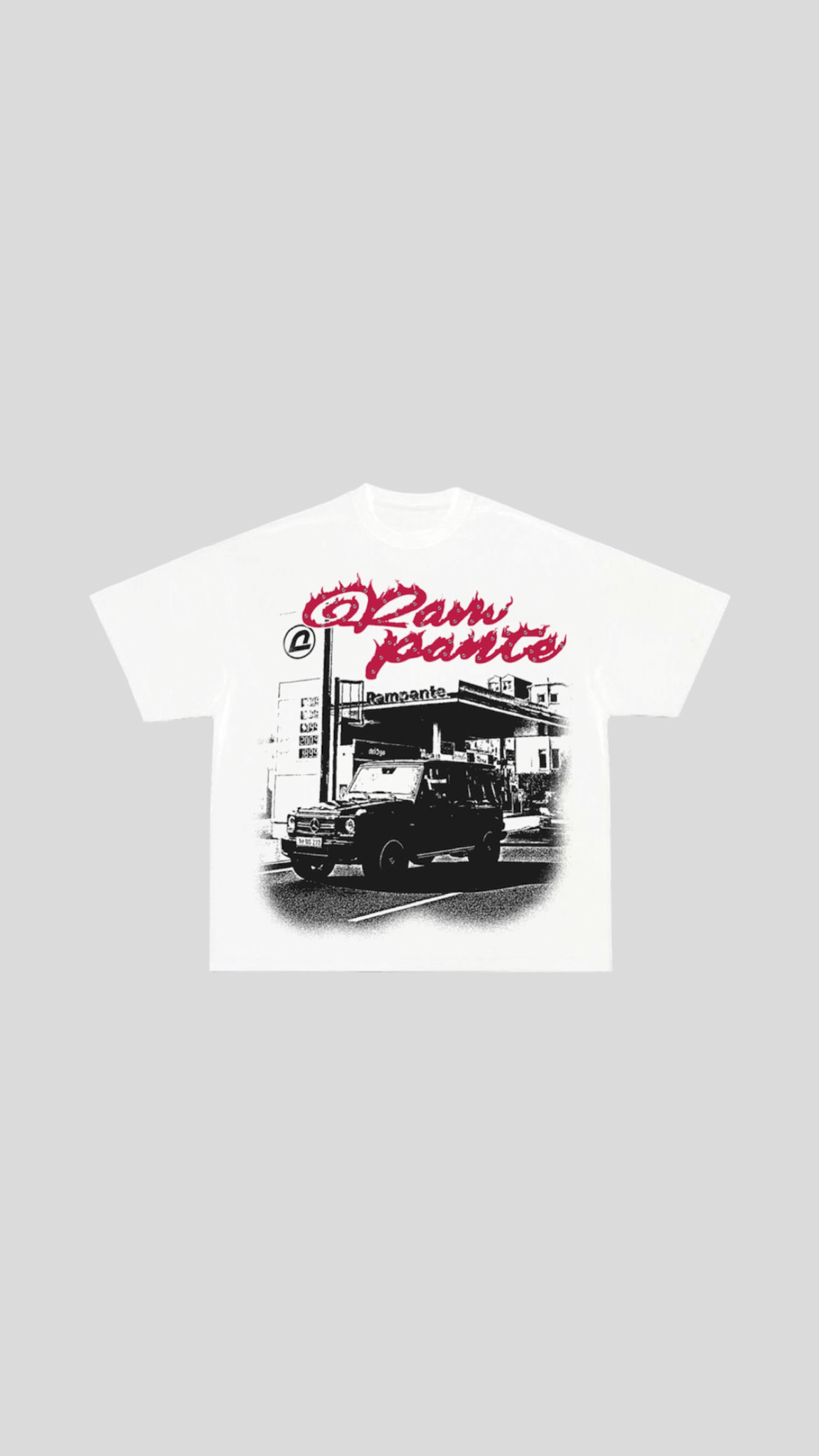 T-SHIRT WHITE (FIRE MODE DROP)
