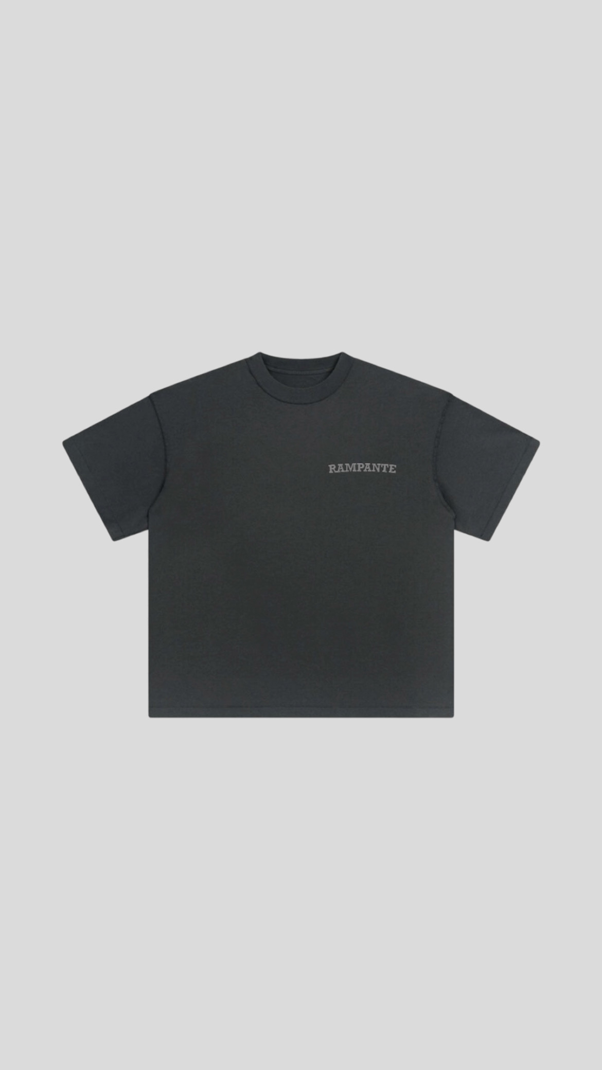 T-SHIRT DARK GREY (BASICS)
